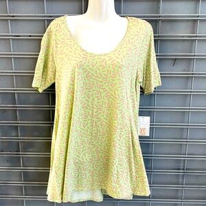 LulaRoe Leaf Print 🍃 Perfect T Top-#1016